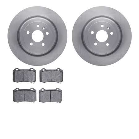 DYNAMIC FRICTION CO 6602-26003, Rotors with 5000 Euro Ceramic Brake Pads 6602-26003